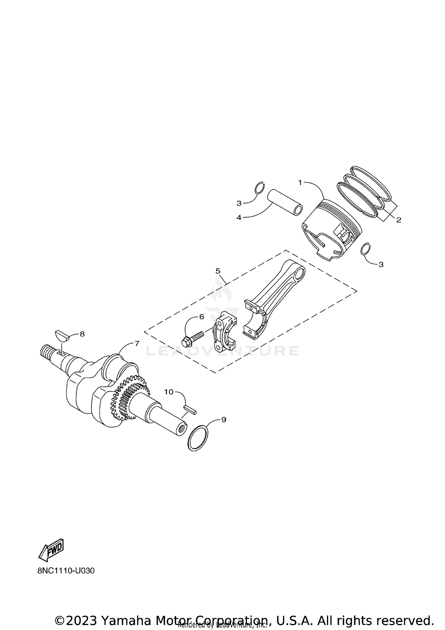 CRANKSHAFT & PISTON