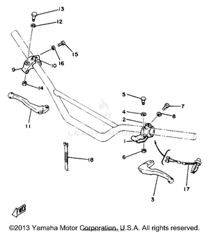 Handle Switch - Lever Schematic