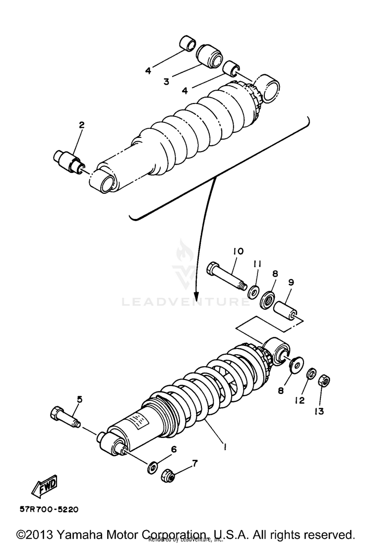 Rear Suspension Schematic