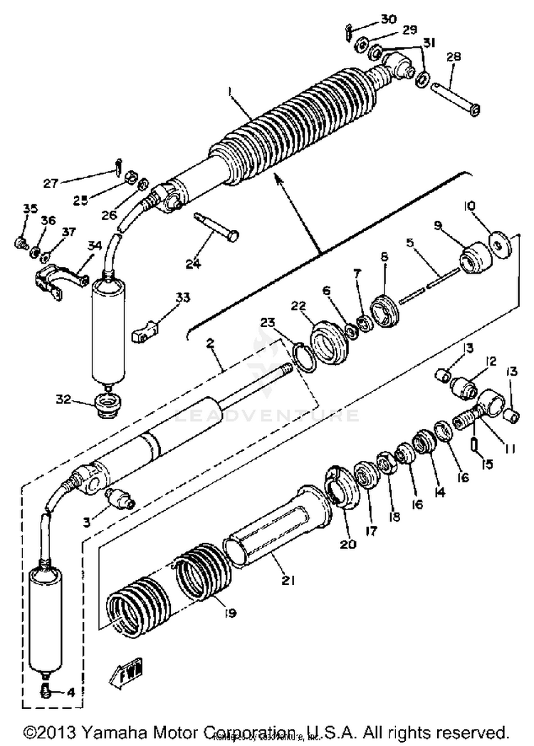 Rear Suspension Schematic