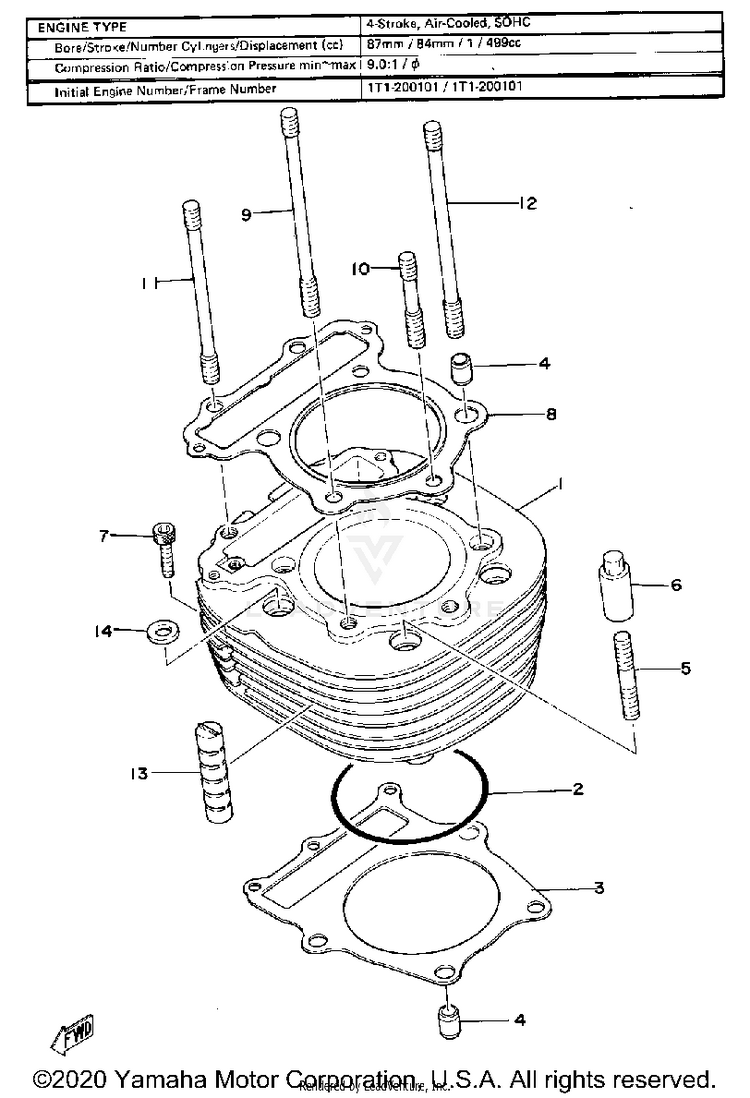 Cylinder Schematic