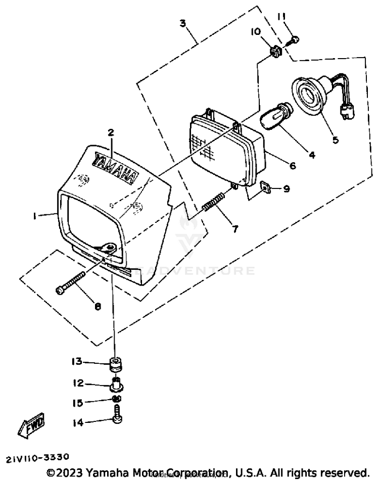 Headlight Schematic