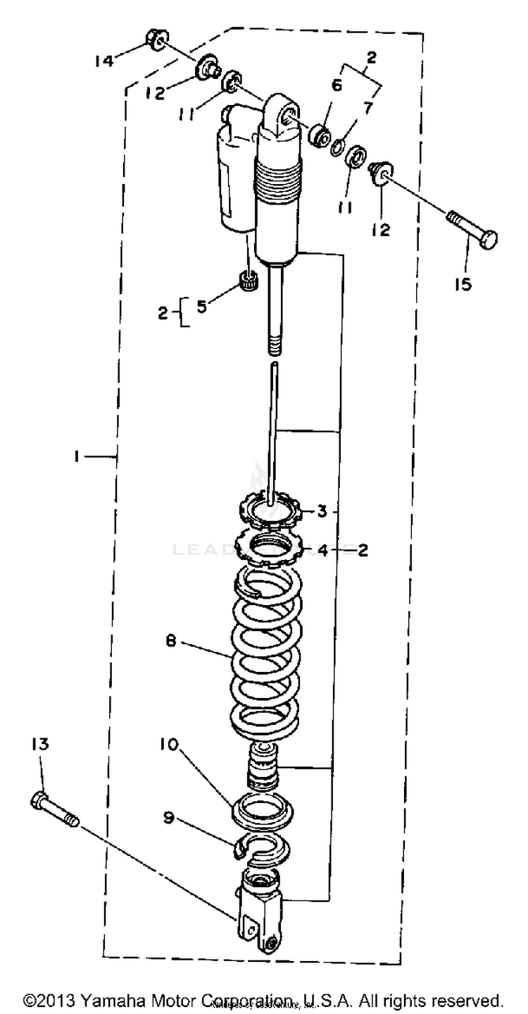 Rear Shocks Schematic