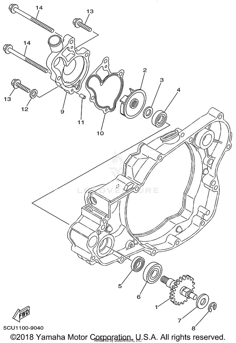 Water Pump Schematic
