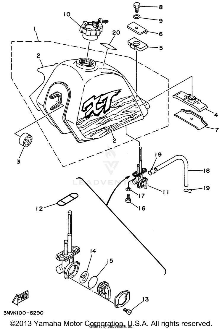 Fuel Tank Schematic