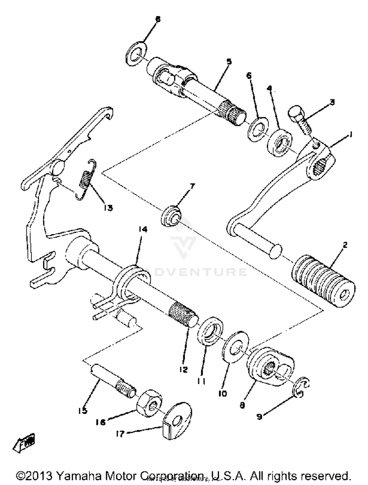 Shifter 2 Yz125c Schematic