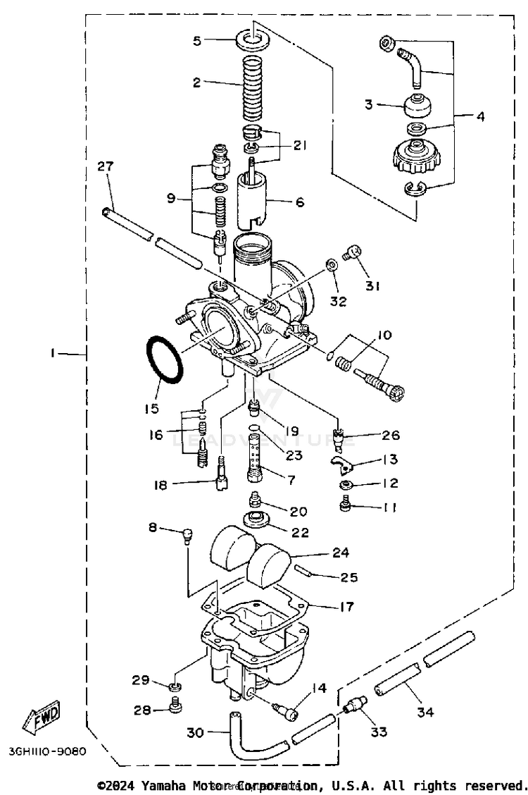 Carburetor Schematic