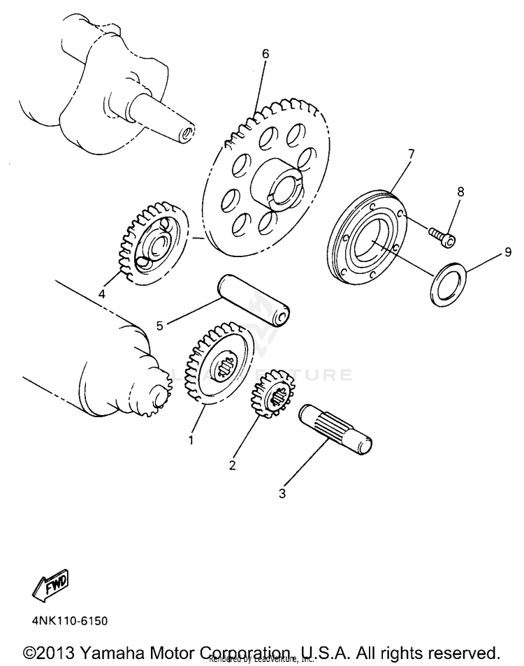 Starter Clutch Schematic