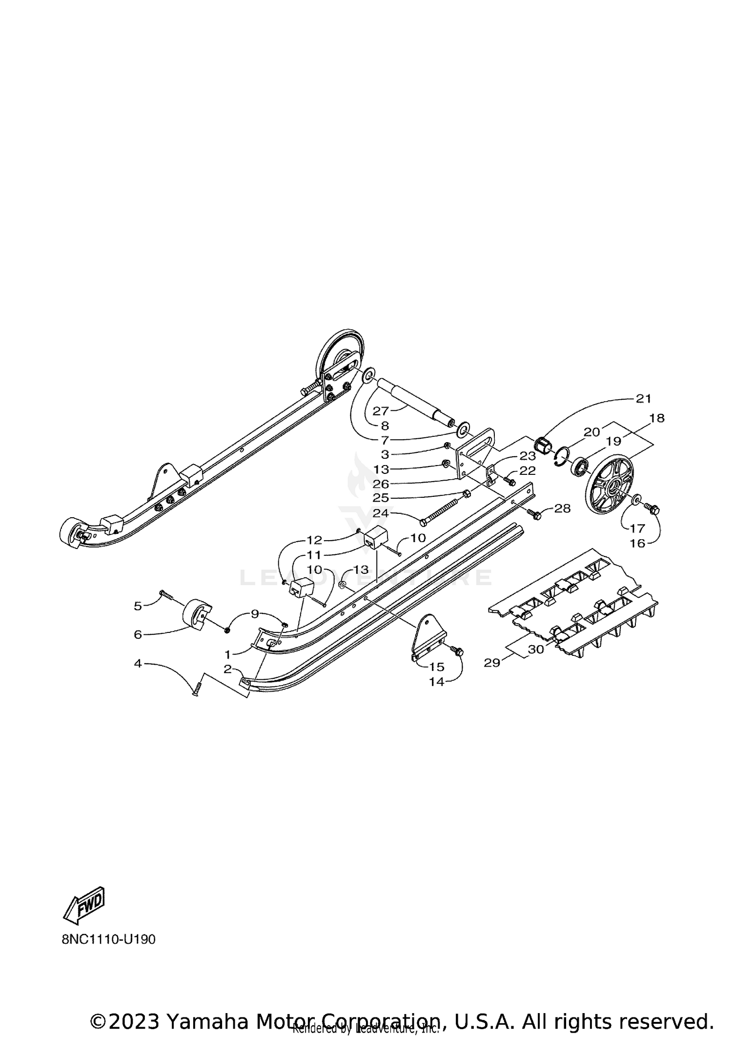TRACK SUSPENSION 1