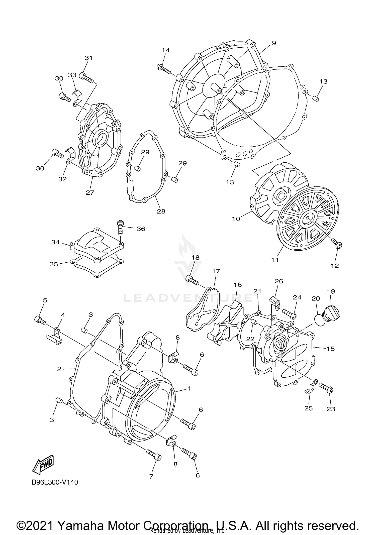 CRANKCASE COVER 1