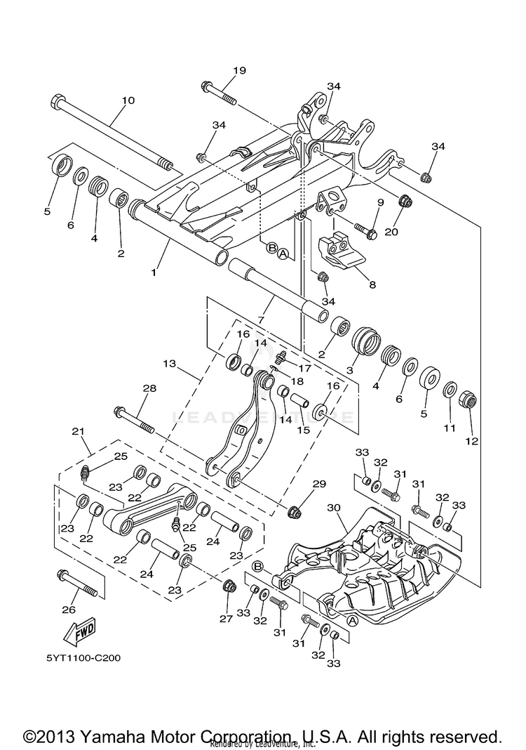 Rear Arm Schematic