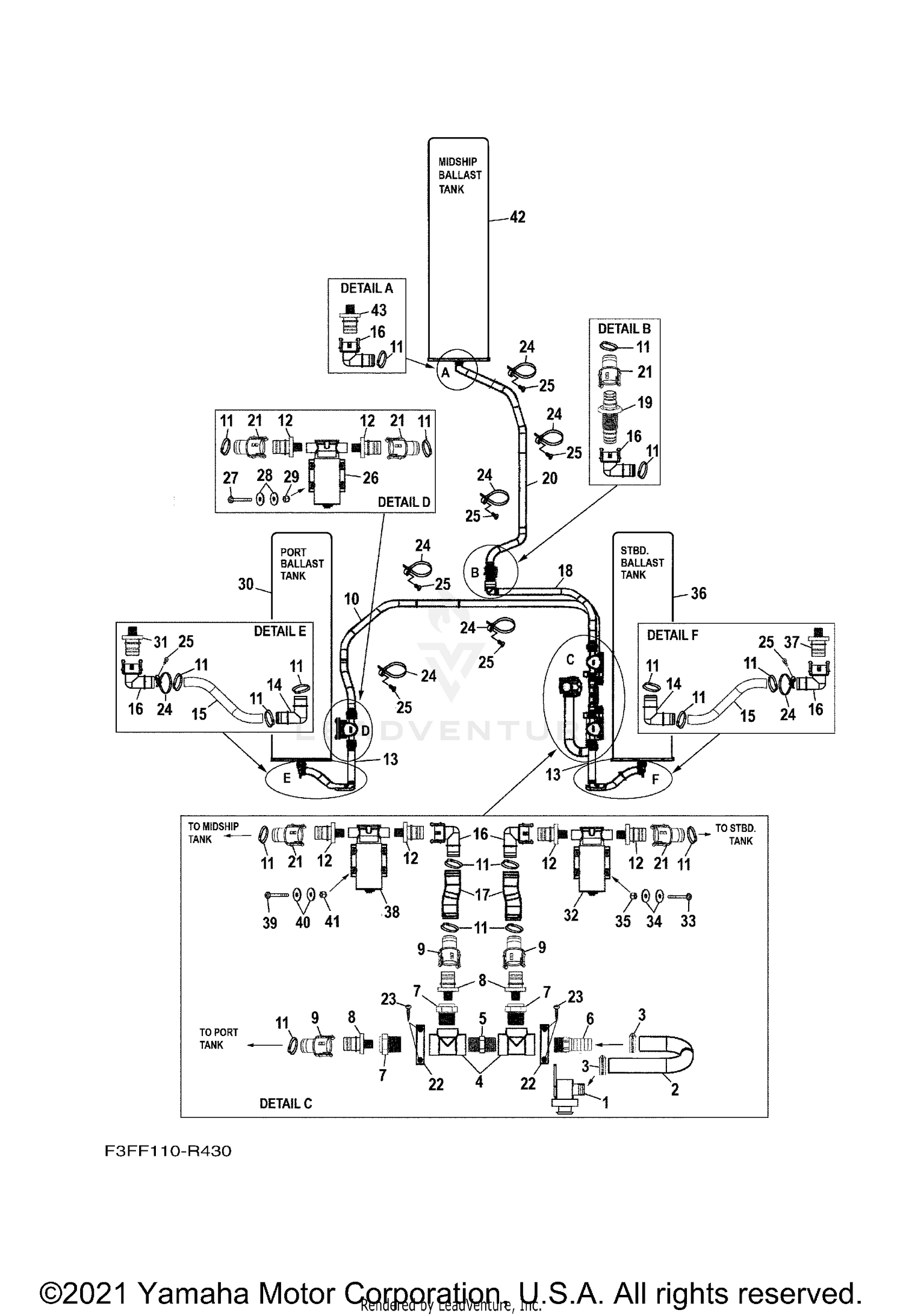 BALLAST PIPING