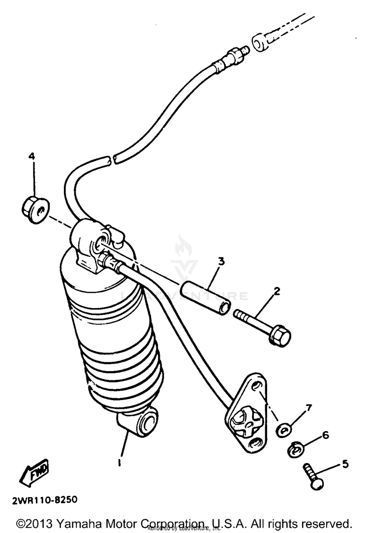 Rear Shocks Schematic