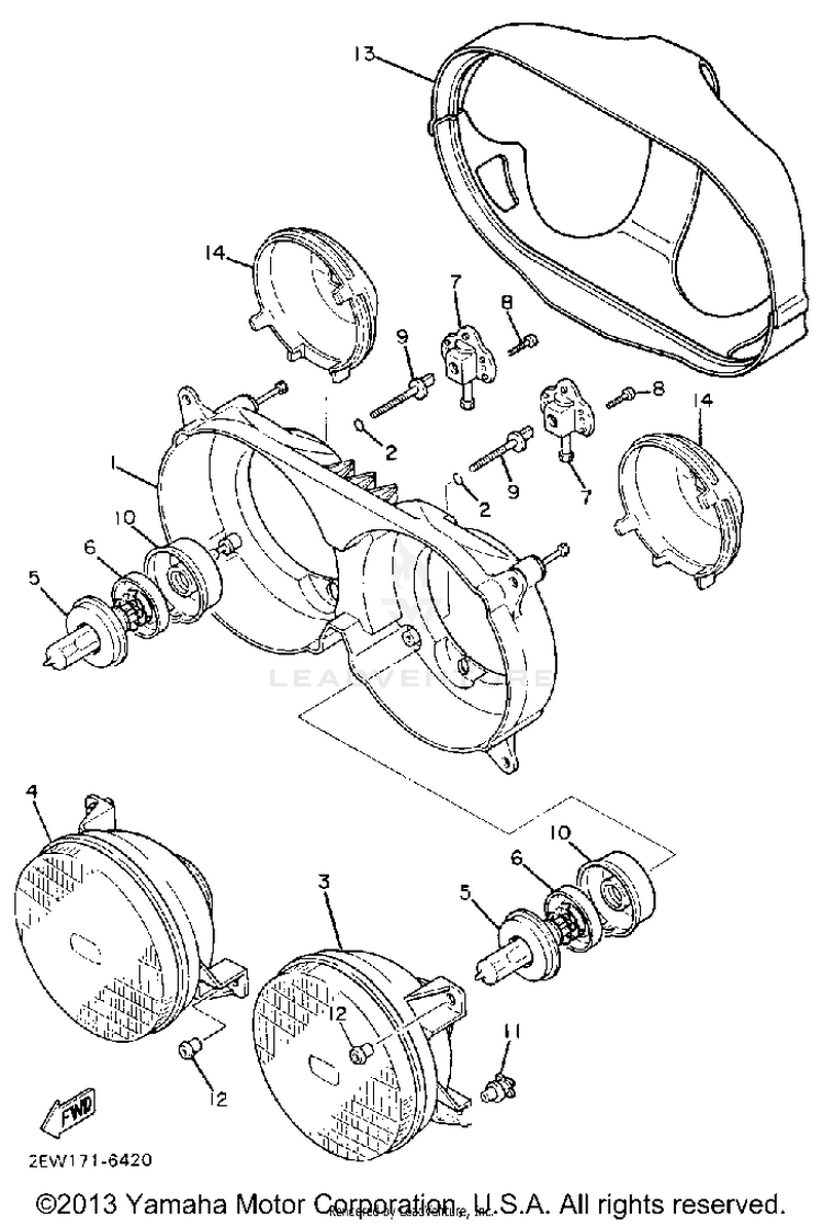 Headlight Schematic