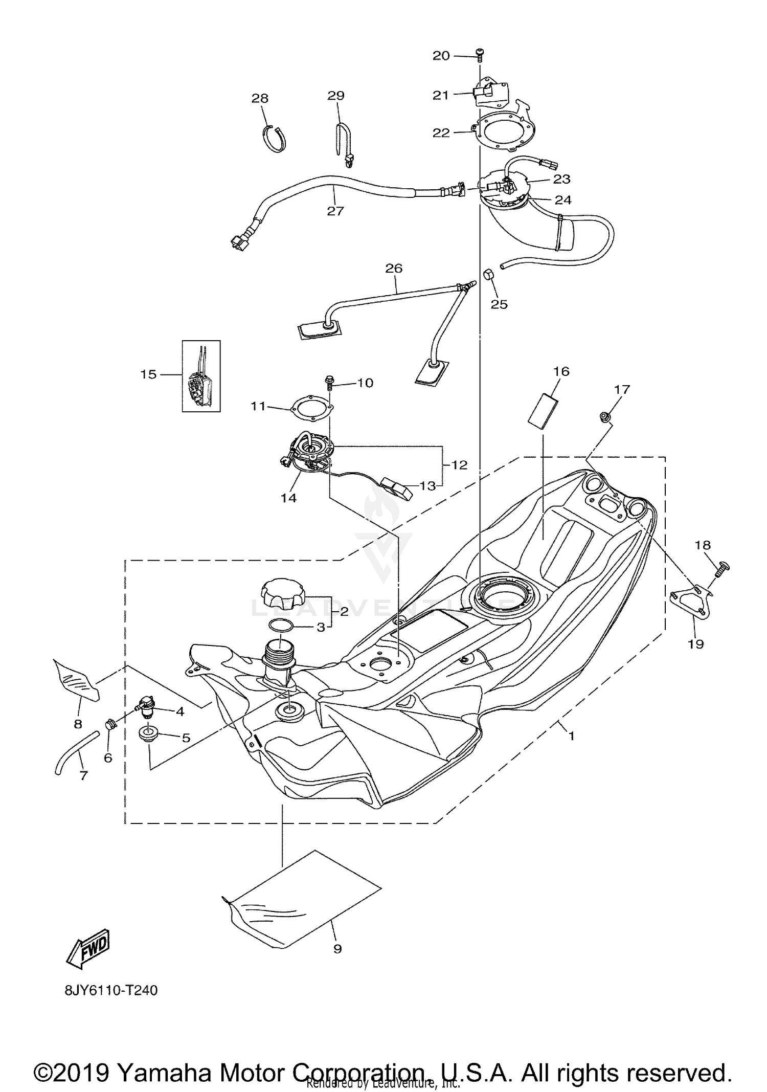 Assembly diagram