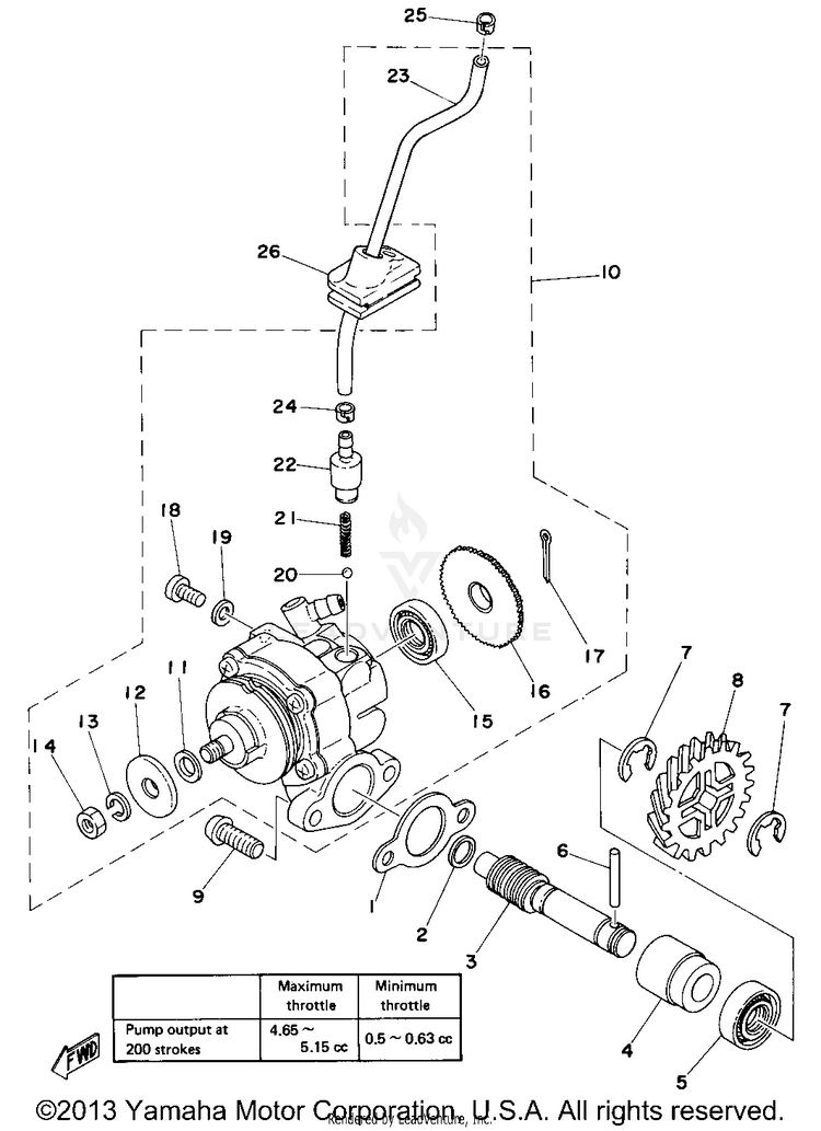 Oil Pump Schematic