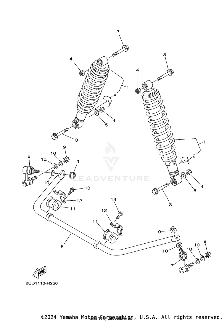 Rear Suspension Schematic