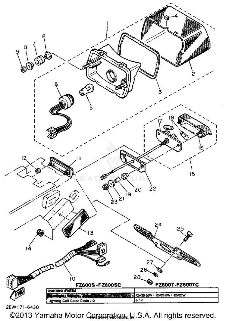 Taillight Schematic