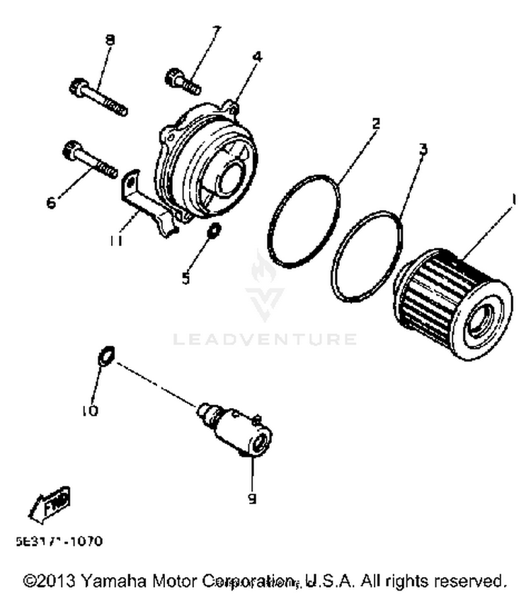 Oil Cleaner Schematic