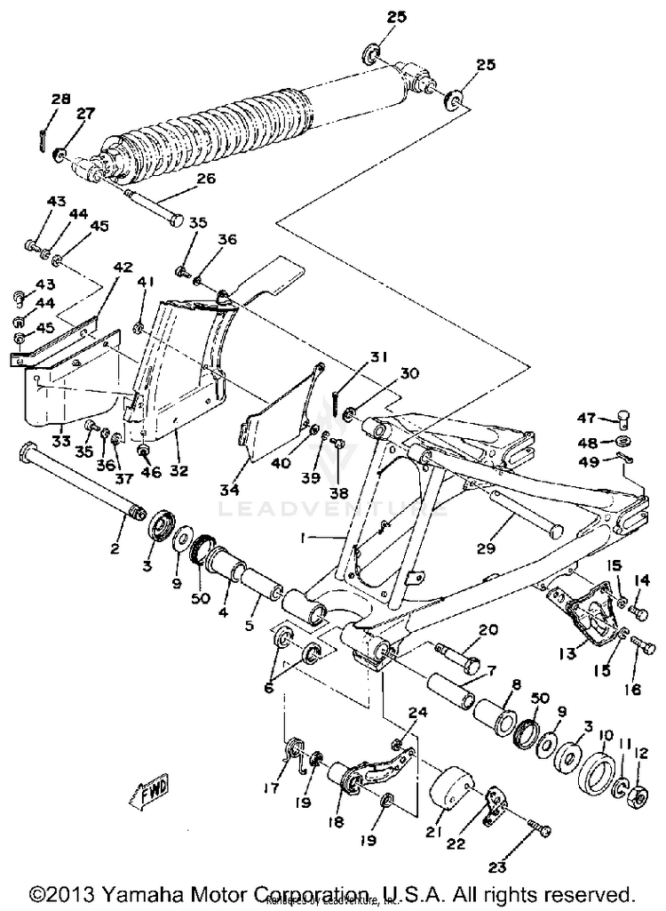 Rear Arm-Chain Case Schematic
