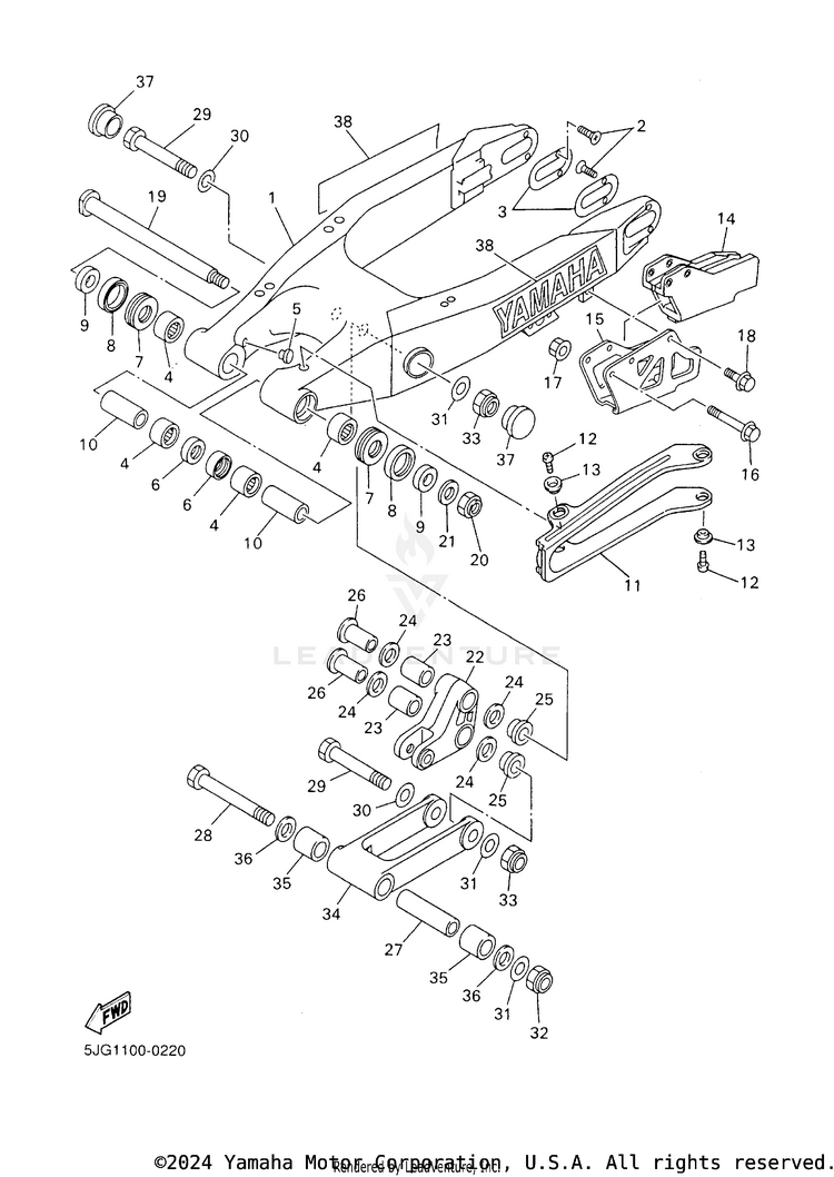 Rear Arm Schematic