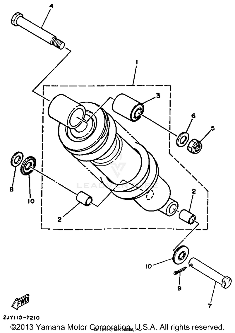 Rear Shocks Schematic