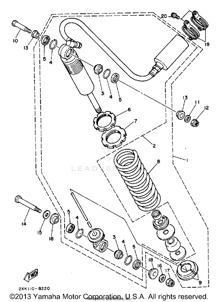 Rear Shocks Schematic