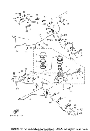 Master Cylinder Schematic