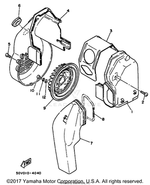 Air Shroud Fan Schematic