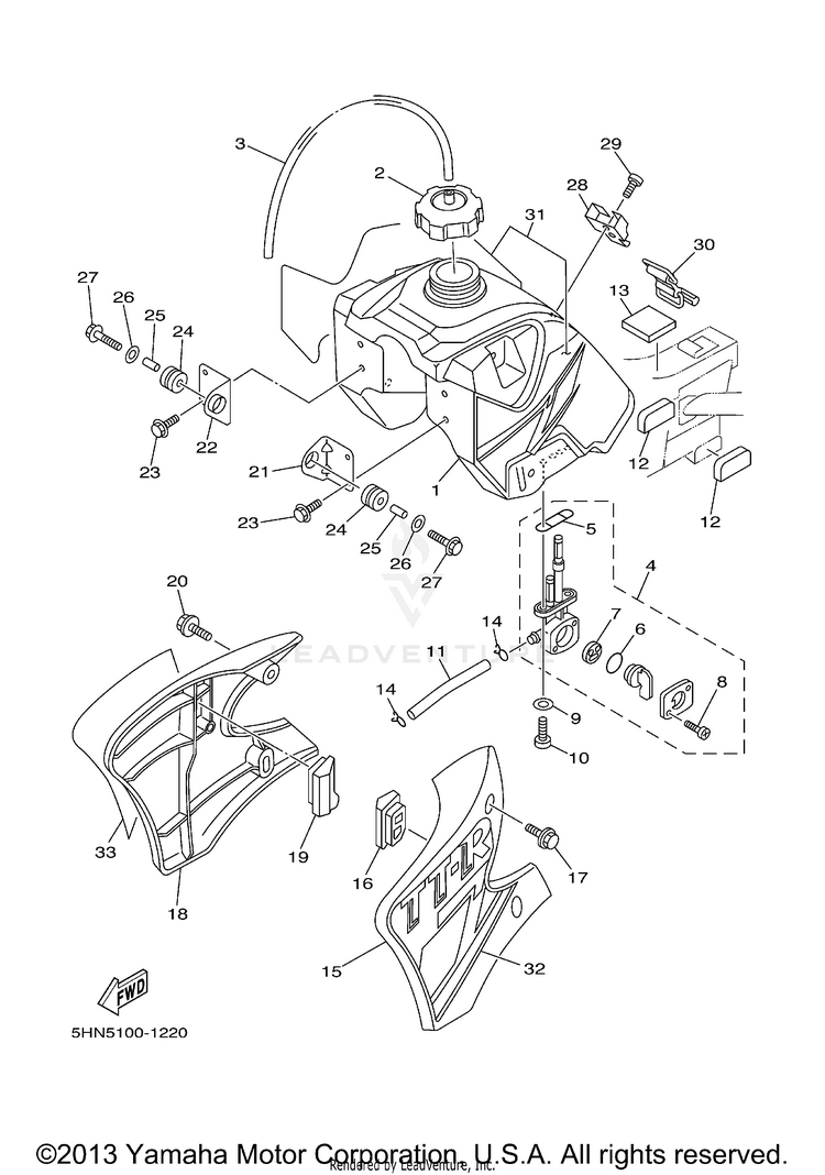 Fuel Tank Schematic