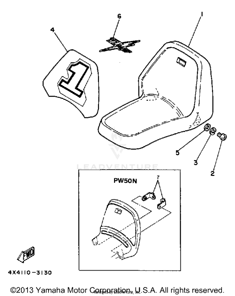 Front Fender Schematic