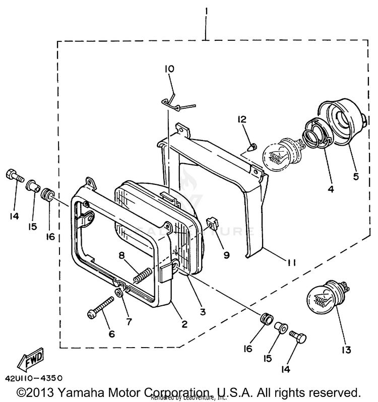 Headlight Schematic
