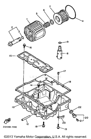 Oil Filter Schematic