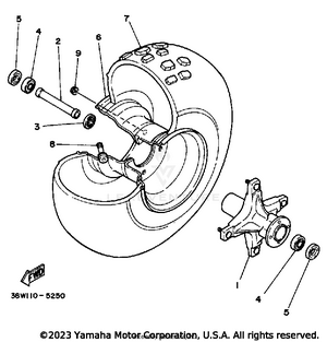 Front Wheel Schematic
