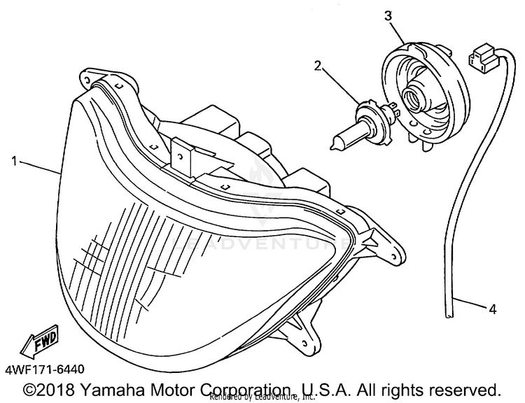 Headlight Schematic