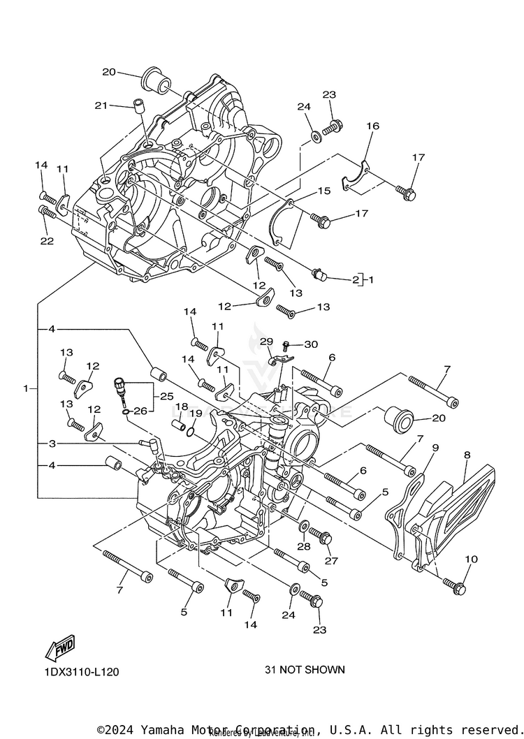 Crankcase Schematic