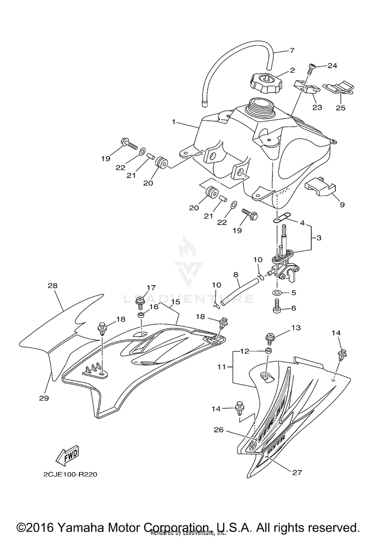 Fuel Tank Schematic