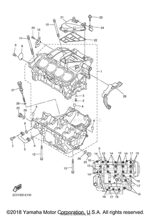 Crankcase Schematic