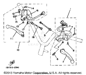 Handle Switch-lever Schematic
