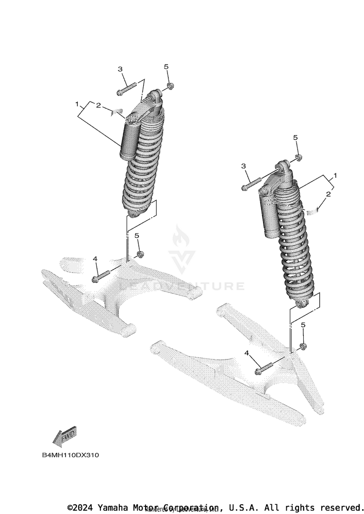 Rear Suspension Schematic
