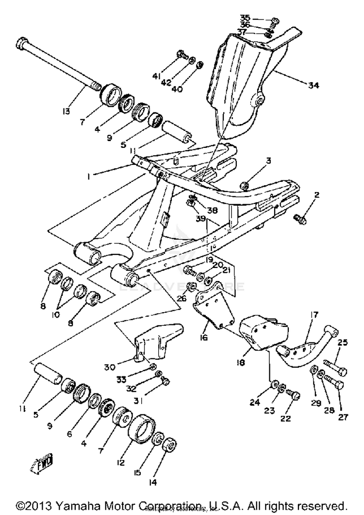 Rear Arm Schematic