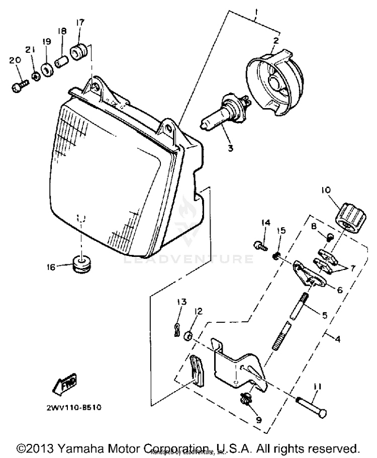 Headlight Schematic