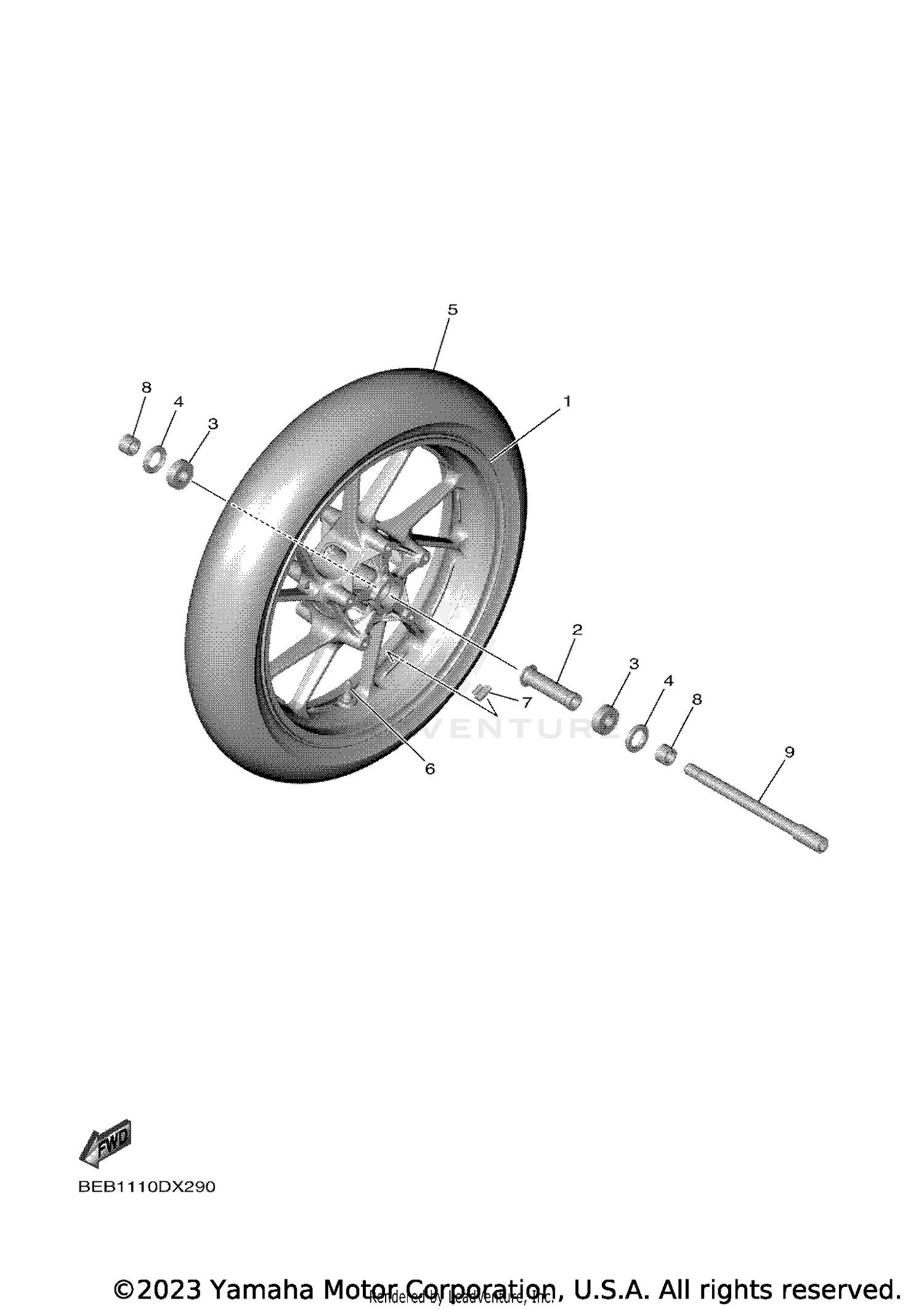 FRONT WHEEL