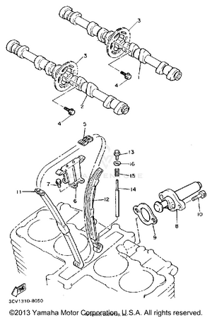 Camshaft Chain Schematic