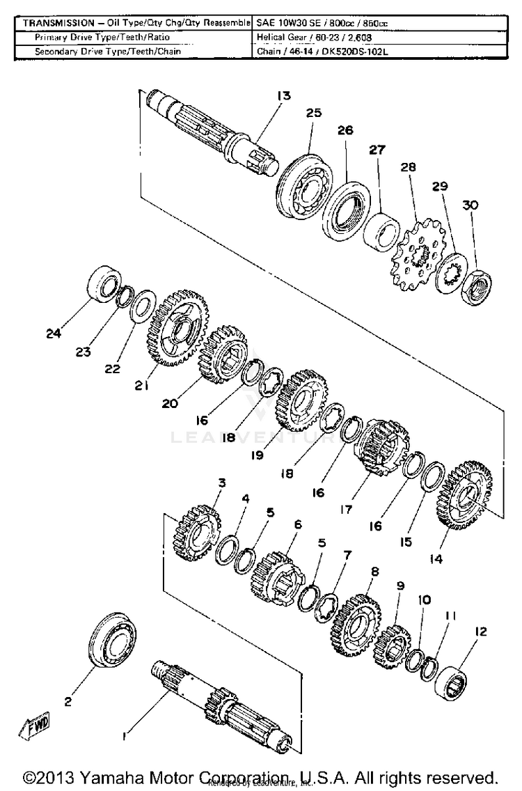 Transmission Schematic