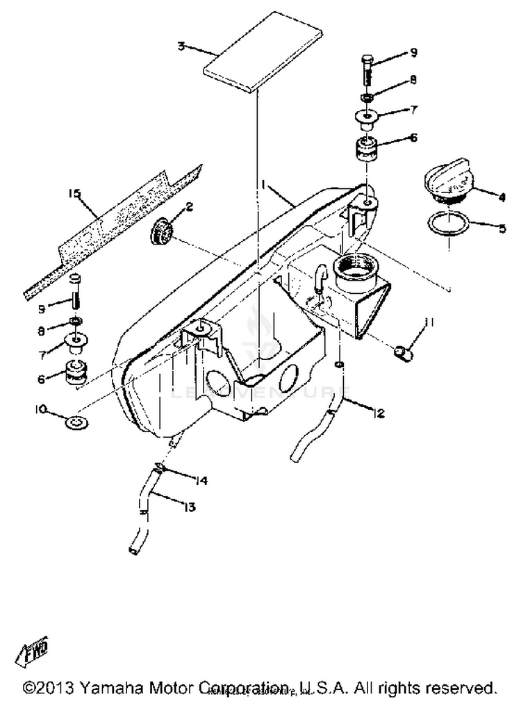 Oil Tank Schematic