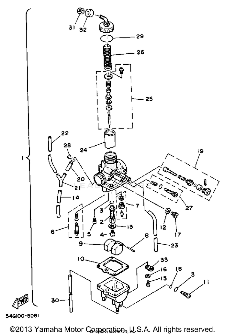 Carburetor Schematic