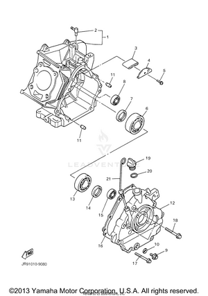 Crankcase Schematic