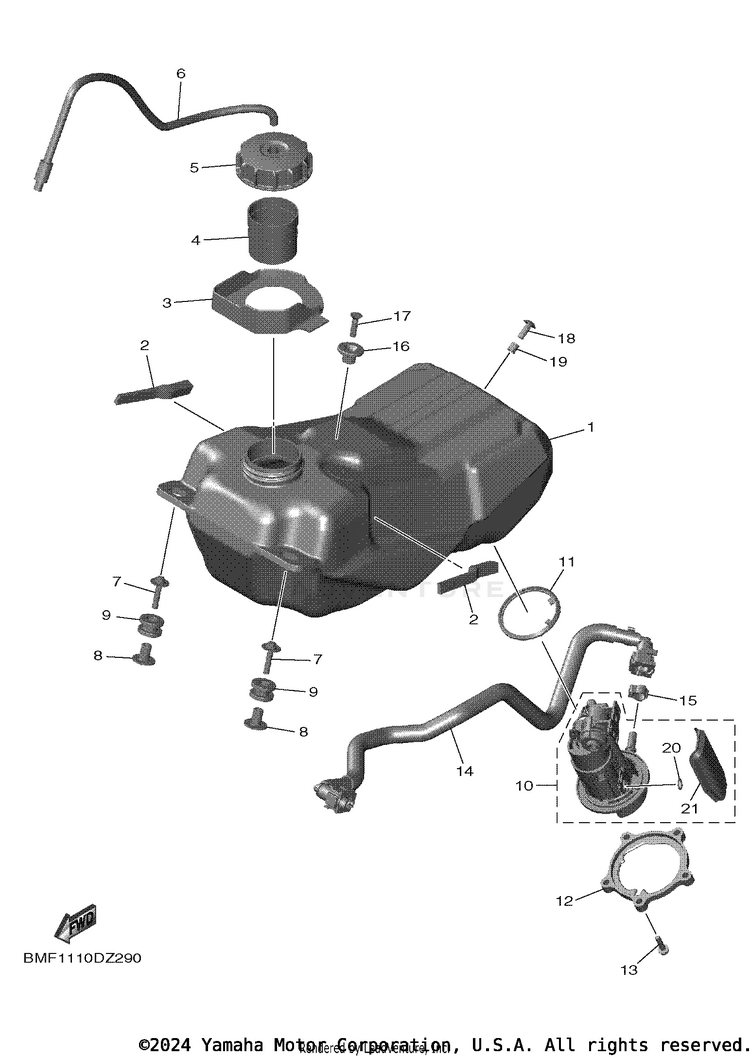 Fuel Tank Schematic