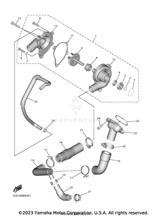 Water Pump Schematic